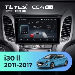 Штатная магнитола Teyes CC4 Pro 8/128 Hyundai i30 2 GD (2011-2017) (0din)