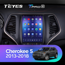 Штатная магнитола Tesla style Teyes TPRO 2 4/64 Jeep Cherokee 5 KL 2013-2018
