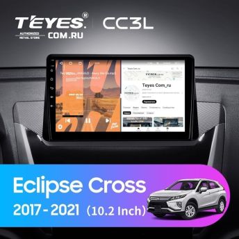 Штатная магнитола Teyes CC3L 4/64 Mitsubishi Eclipse Cross (2017-2021) F2
