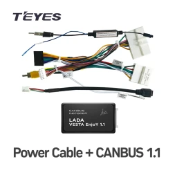 Проводка питания TEYES для Lada Vesta Enjoy Pro 2021 + Canbus 1.1 для подключения Android ГУ
