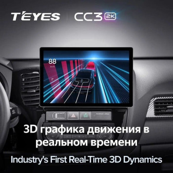 Штатная магнитола Teyes CC3 2K 6/128 Mitsubishi Outlander 3 GF0W GG0W (2012-2018) Тип-B (13")