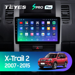 Штатная магнитола Teyes SPRO Plus 4/64 Nissan X-Trail T31 (2007-2015)