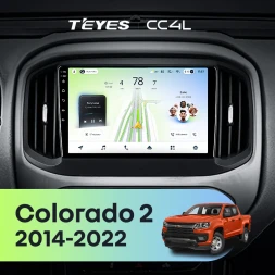 Штатная магнитола Teyes CC4L 6/64 с DTS Chevrolet Colorado 2 (2014-2022)