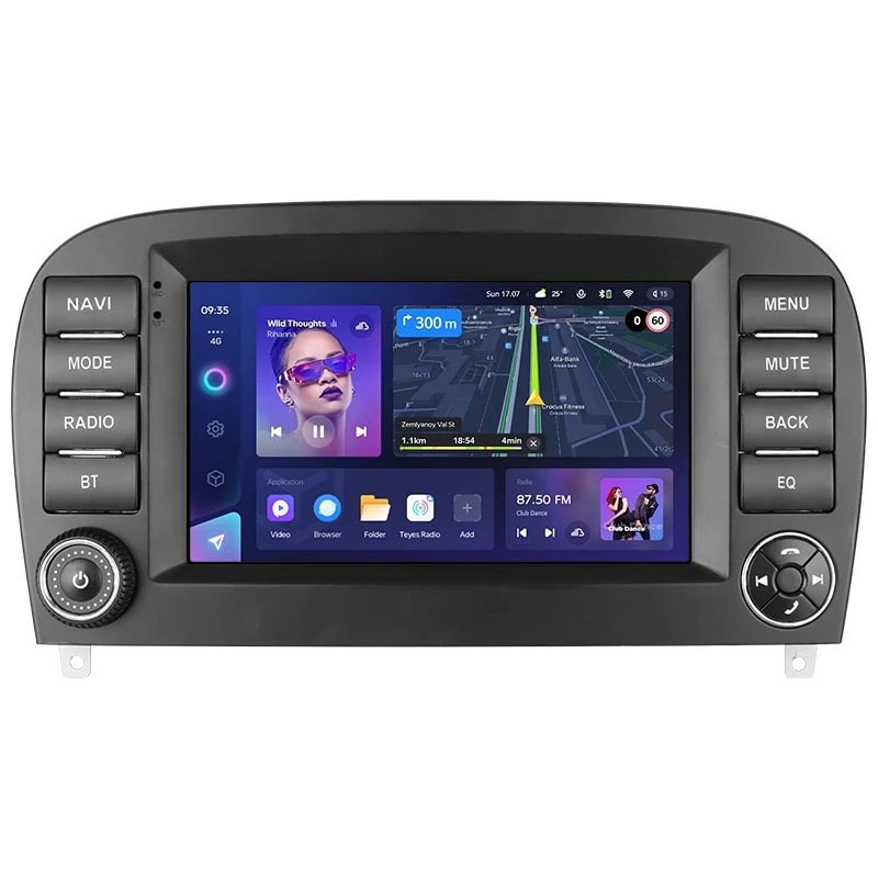 Переходная рамка Mercedes-Benz SL-Class R230 (2008-2011) (7")