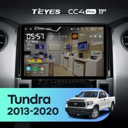 Штатная магнитола Teyes CC4 Pro 12/256 Toyota Tundra XK50 (2013-2020) (11")