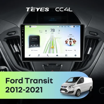 Штатная магнитола Teyes CC4L 4/64 Ford Transit (2012-2021) F1