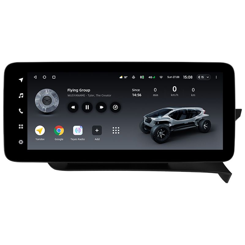 Переходная рамка Mercedes-Benz C-Class 3 W204 C204 S204 (NTG 4.5) (2011-2015) Правый руль (12,3&quot;)