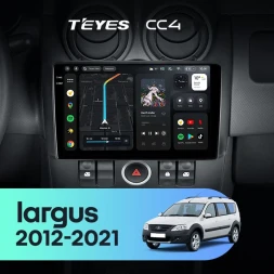 Штатная магнитола Teyes CC4 8/128 LADA largus (2012-2021)