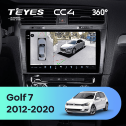 Штатная магнитола Teyes CC4 360 6/64 Volkswagen Golf 7 MK7 (2012-2020) F2