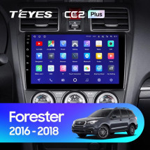Штатная магнитола Teyes CC2 Plus 4/32 Subaru Forester SJ (2015-2018)