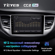 Штатная магнитола Teyes CC2 Plus 6/128 Hyundai Tucson 3 (2015-2018) Тип-A