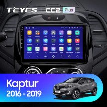 Штатная магнитола Teyes CC2L Plus 1/16 Renault Kaptur (2016-2019) F1
