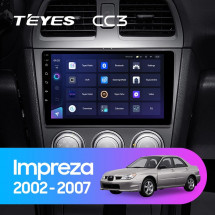 Штатная магнитола Teyes CC3 6/128 Subaru Impreza GD GG 2002-2007