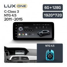 Штатная магнитола Teyes LUX ONE Mercedes-Benz C-Class 3 W204 C204 S204 (NTG 4.5) (2011-2015)