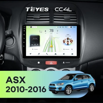 Штатная магнитола Teyes CC4L 4/64 Mitsubishi ASX 1 (2010-2016) F1 Тип-B