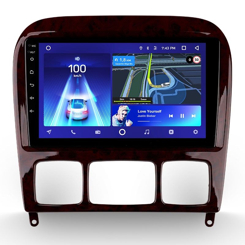 Переходная рамка Mercedes-Benz S-Class W220 VV220 (1998-2005) (9&quot;)