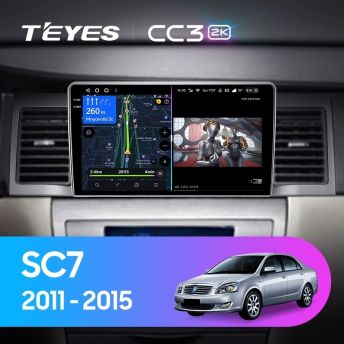 Штатная магнитола Teyes CC3 2K 4/32 Geely SC7 (2011-2015)