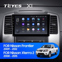 Штатная магнитола Teyes X1 4G 2/32 Nissan Frontier (2009-2012)