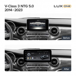 Штатная магнитола Teyes LUX ONE 6/128 Mercedes-Benz V-Class 3 W447 (NTG 5.0) (2014-2023)