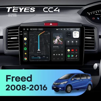 Штатная магнитола Teyes CC4 6/64 Honda Freed 1 (2008-2016) F2 Правый руль