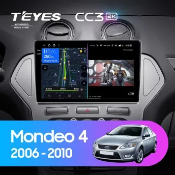 Штатная магнитола Teyes CC3 2K 4/64 Ford Mondeo 4 (2006-2010)