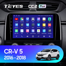 Штатная магнитола Teyes CC2 Plus 4/32 Honda CR-V 5 RT RW (2016-2018)