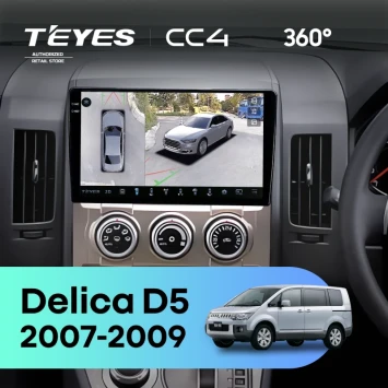 Штатная магнитола Teyes CC4 360 6/64 Mitsubishi Delica D5 (2007-2009)