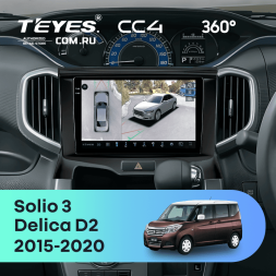 Штатная магнитола Teyes CC4 360 8/128 Mitsubishi Delica D2 (2015-2020)