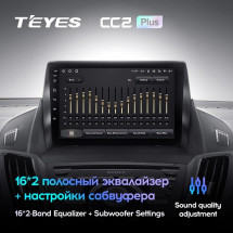 Штатная магнитола Teyes CC2L Plus 1/16 Ford Kuga 2 (2012-2019) Тип-A