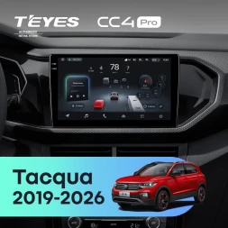 Штатная магнитола Teyes CC4 Pro 12/256 Volkswagen Tacqua (2019-2026)