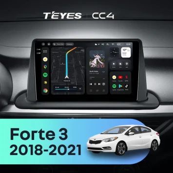 Штатная магнитола Teyes CC4 8/128 Kia Forte 3 (2018-2021)
