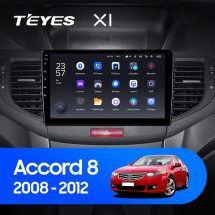 Штатная магнитола Teyes X1 4G 2/32 Honda Accord 8 (2008-2012)