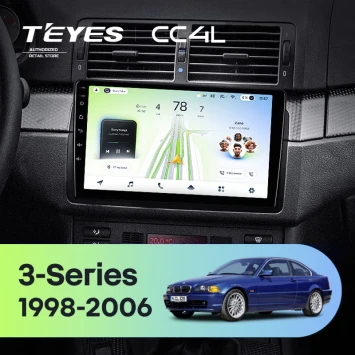 Штатная магнитола Teyes CC4L 6/64 с DTS BMW 3 серия E46 (1998-2006) (0din)