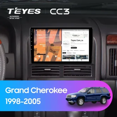 Штатная магнитола Teyes CC3 4/32 Jeep Grand Cherokee 2 WJ (1998-2005)