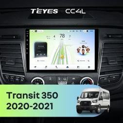 Штатная магнитола Teyes CC4L 4/64 Ford Transit 350 (2020-2021)