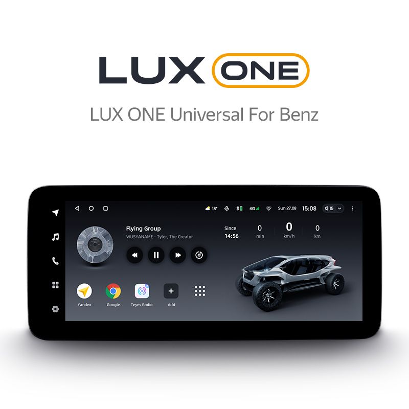 Магнитола 12,3&quot; Teyes LUX ONE 6/128 Mercedes-Benz NTG 5.0