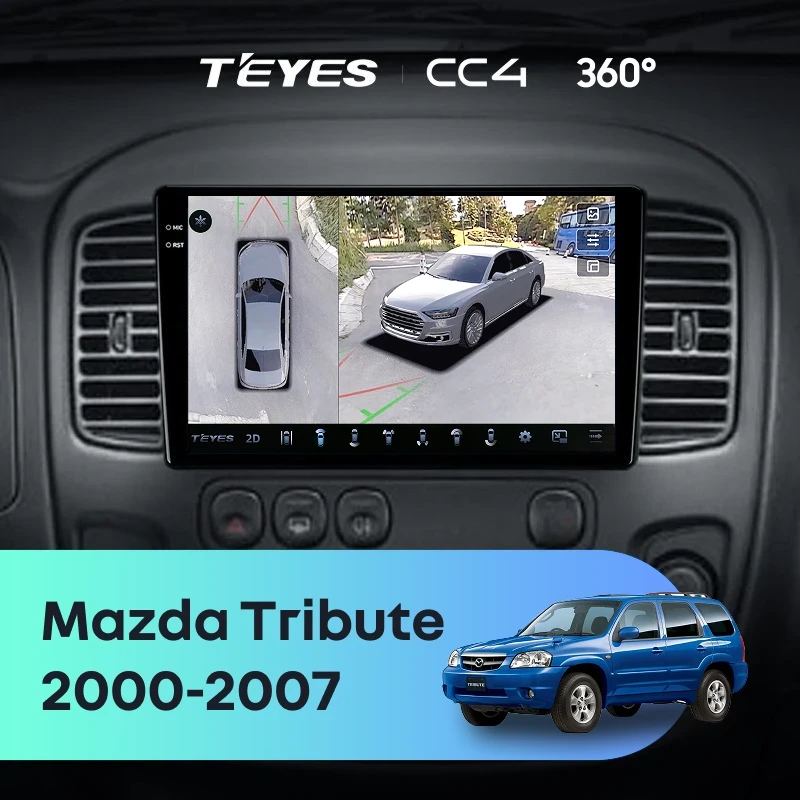 Штатная магнитола Teyes CC4 360 6/64 Mazda Tribute (2000-2007)