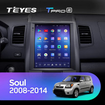 Штатная магнитола Tesla style Teyes TPRO 2 4/64 Kia Soul 1 AM 2008-2014
