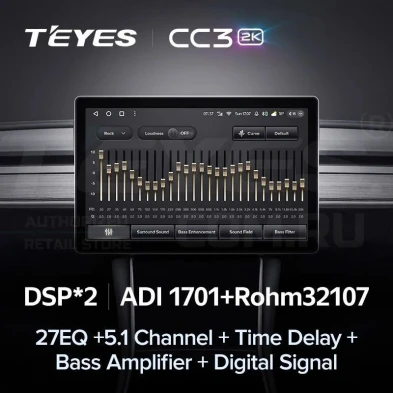 Штатная магнитола Teyes CC3 2K 4/64 Skoda Superb 2 B6 (2008-2015) (11")