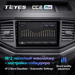 Штатная магнитола Teyes CC2 Plus 4/32 Volkswagen Amarok 1 (2016-2020)