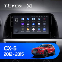 Штатная магнитола Teyes X1 4G 2/32 Mazda CX-5 (2012-2015) Тип-A