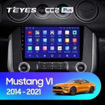 Штатная магнитола Teyes CC2L Plus 1/16 Ford Mustang VI S550 (2014-2021) Тип А