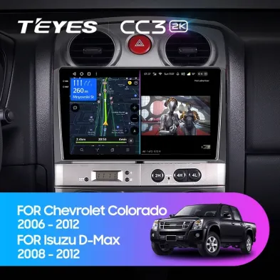 Штатная магнитола Teyes CC3 2K 4/64 Isuzu D-Max (2008-2012)