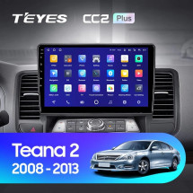 Штатная магнитола Teyes CC2L Plus 1/16 Nissan Teana J32 (2008-2013) Тип-В