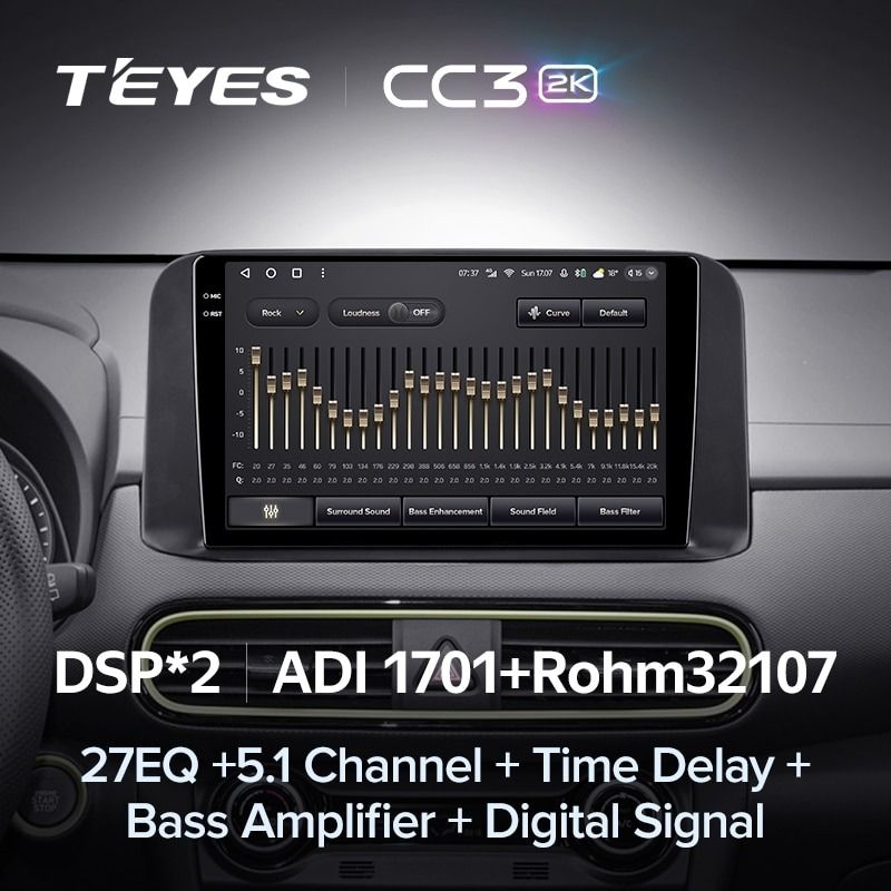 Штатная магнитола Teyes CC3 2K 6/128 Hyundai Encino (2018-2019)