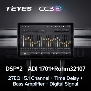 Штатная магнитола Teyes CC3 2K 4/32 Nissan Note 2 E12 (2012-2021) (13")