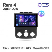 Штатная магнитола Teyes CC3 6/128 Dodge Ram 4 DJ DS (2013-2019) F2