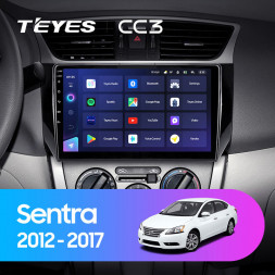 Штатная магнитола Teyes CC3 4/32 Nissan Sentra B17 (2012-2017)