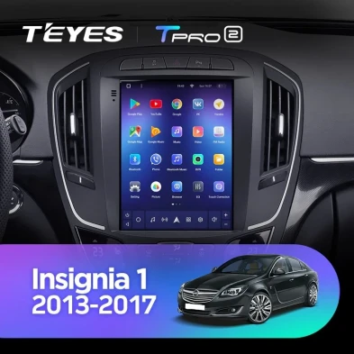 Штатная магнитола Tesla style Teyes TPRO 2 4/32 Opel Insignia 1 рестайлинг (2013-2017)