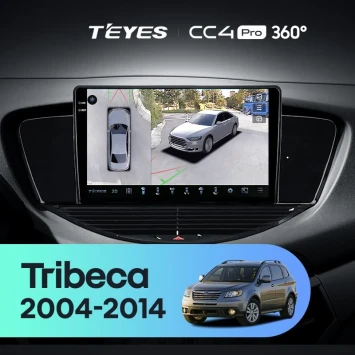 Штатная магнитола Teyes CC4 Pro 360 8/128 Subaru Tribeca WX W10 (2004-2014)